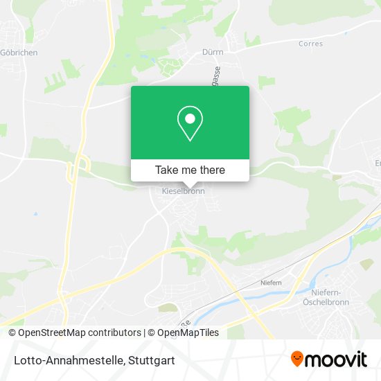 Lotto-Annahmestelle map