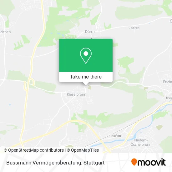 Карта Bussmann Vermögensberatung