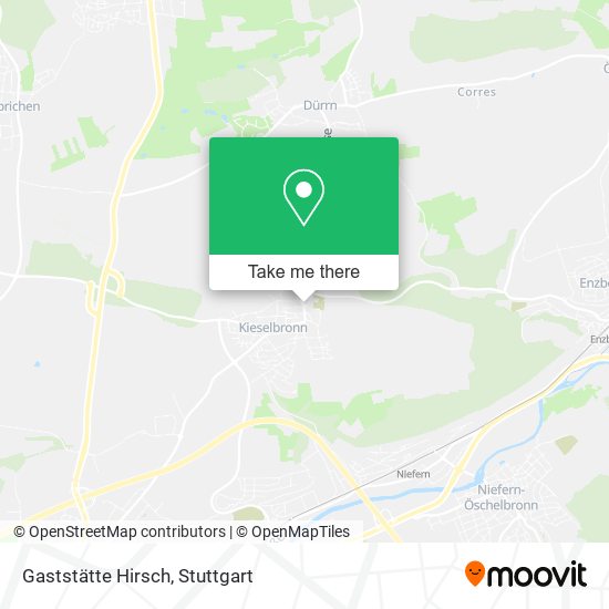 Gaststätte Hirsch map