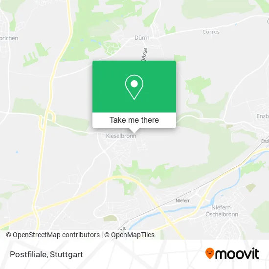 Карта Postfiliale