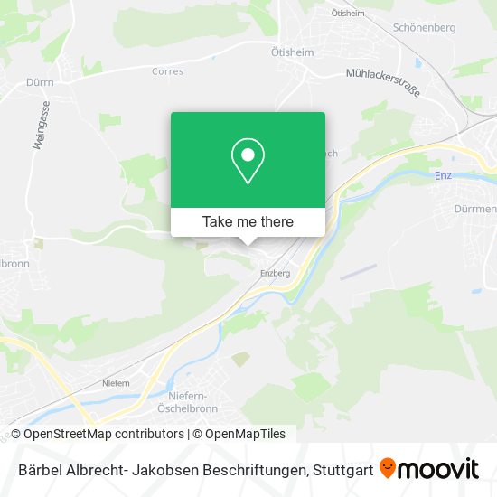 Bärbel Albrecht- Jakobsen Beschriftungen map