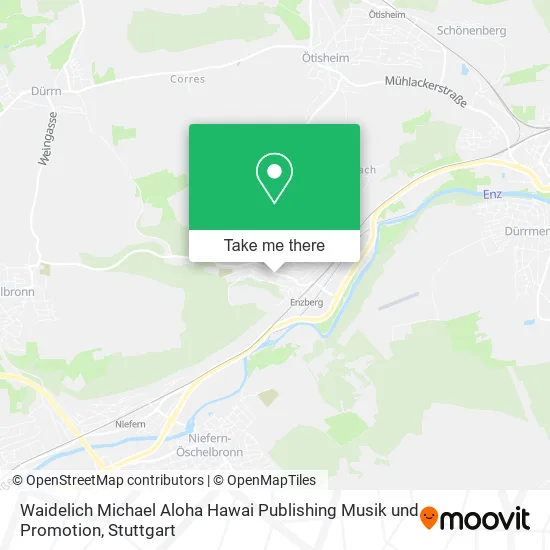Карта Waidelich Michael Aloha Hawai Publishing Musik und Promotion