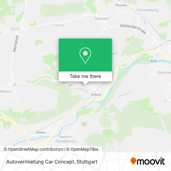 Карта Autovermietung Car Concept