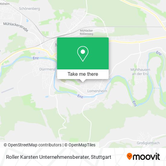 Roller Karsten Unternehmensberater map