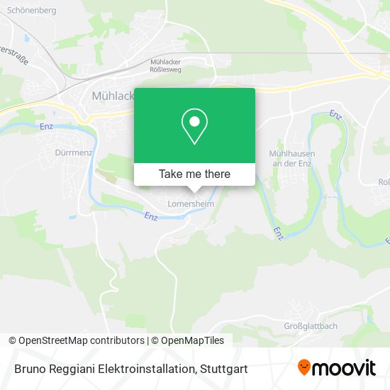 Bruno Reggiani Elektroinstallation map
