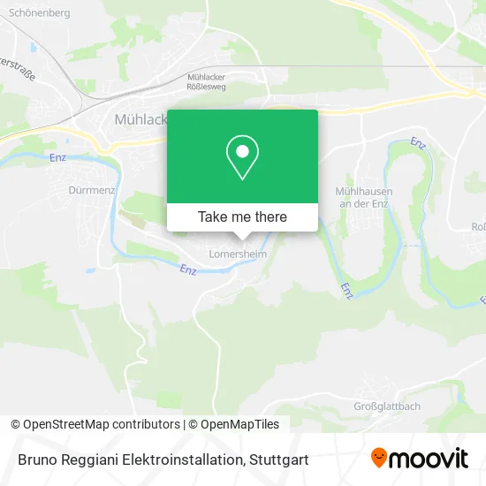 Карта Bruno Reggiani Elektroinstallation