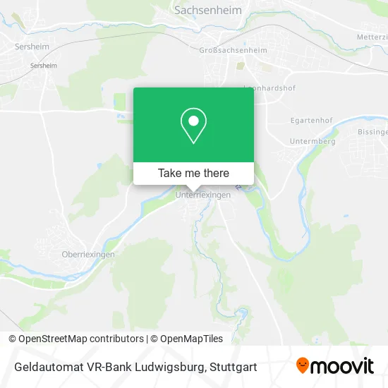 Карта Geldautomat VR-Bank Ludwigsburg