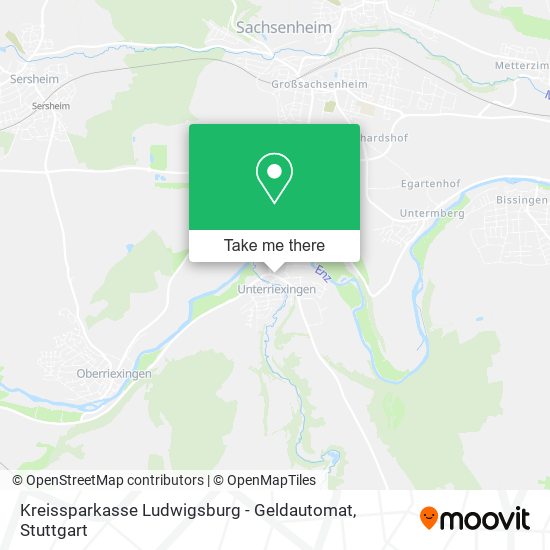 Kreissparkasse Ludwigsburg - Geldautomat map