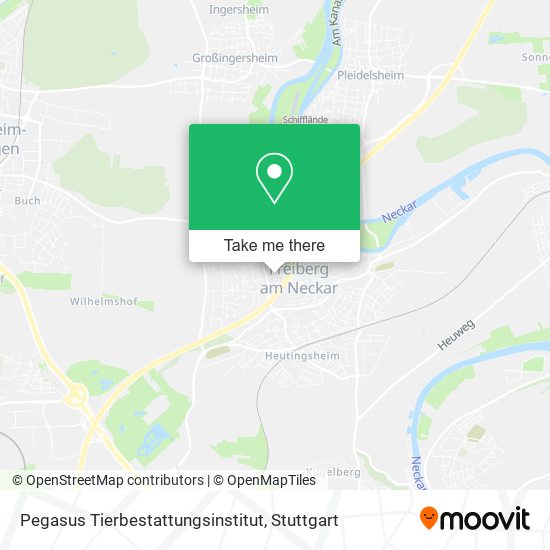 Pegasus Tierbestattungsinstitut map