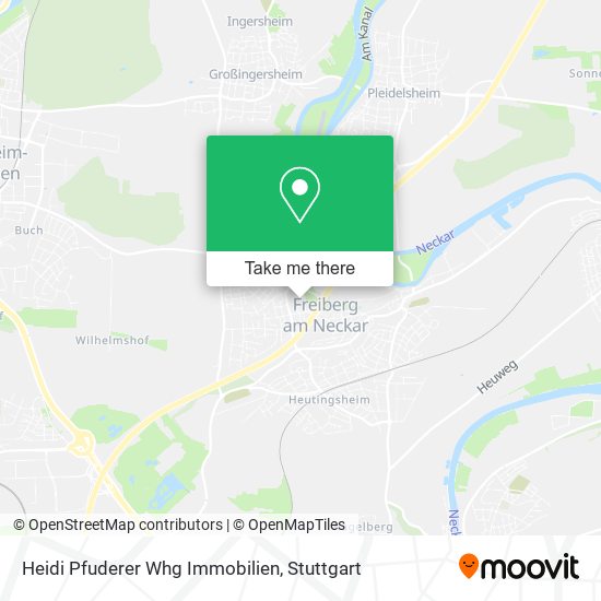 Heidi Pfuderer Whg Immobilien map