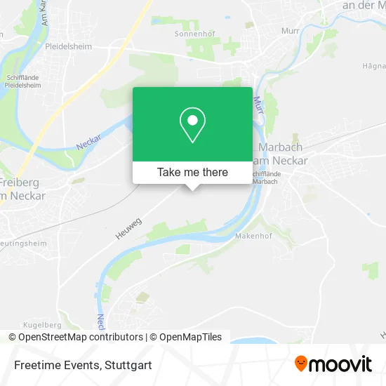 Карта Freetime Events