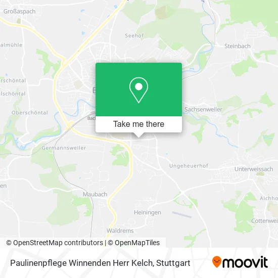 Карта Paulinenpflege Winnenden Herr Kelch