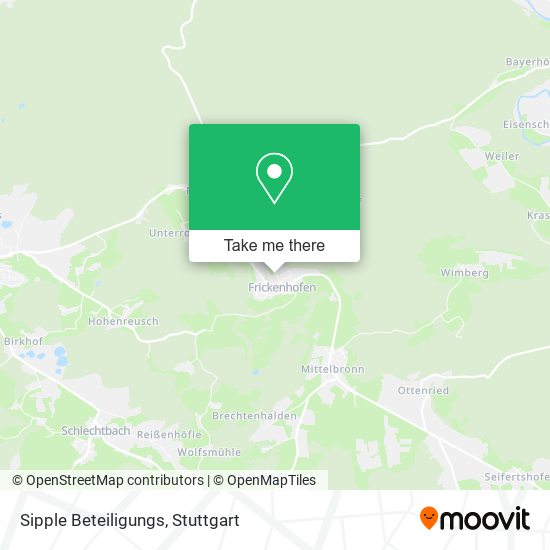 Sipple Beteiligungs map