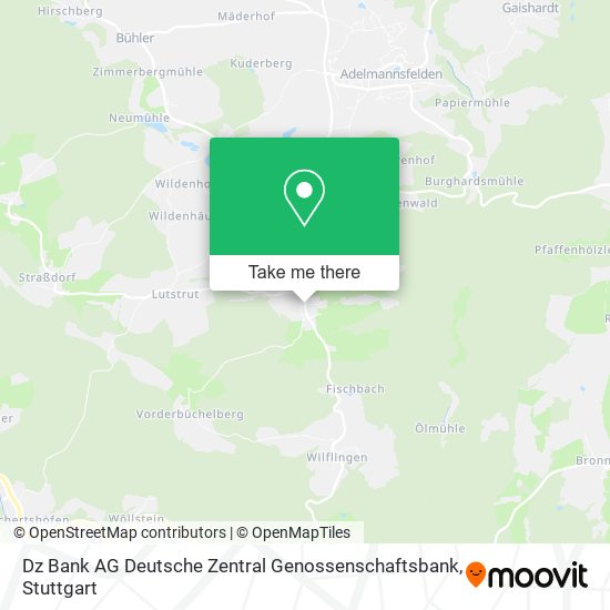 Dz Bank AG Deutsche Zentral Genossenschaftsbank map