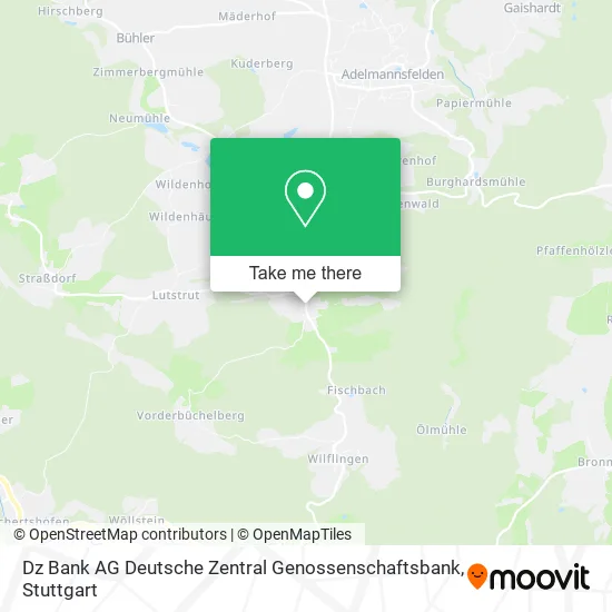 Карта Dz Bank AG Deutsche Zentral Genossenschaftsbank