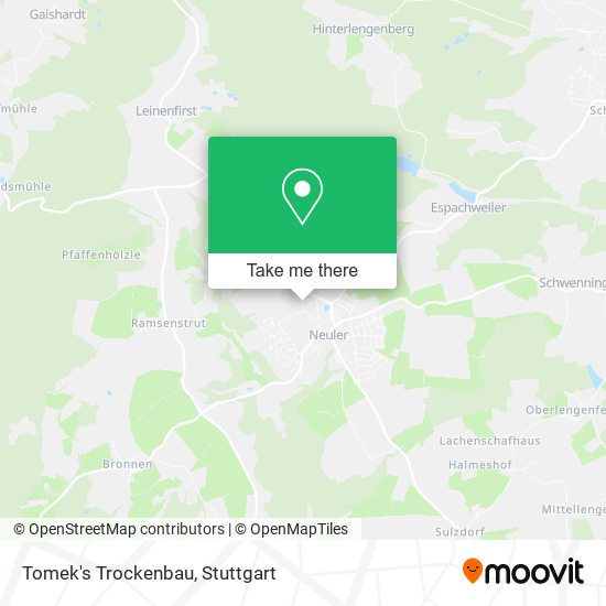 Карта Tomek's Trockenbau