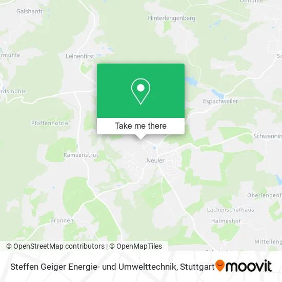 Карта Steffen Geiger Energie- und Umwelttechnik