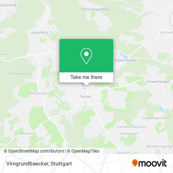 Карта Virngrundbaecker