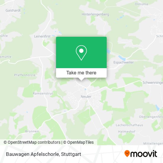 Bauwagen Apfelschorle map