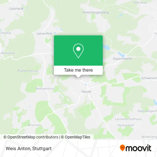 Карта Weis Anton