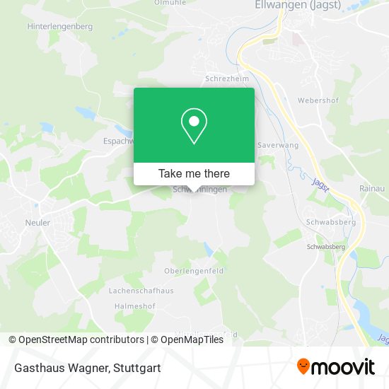 Gasthaus Wagner map