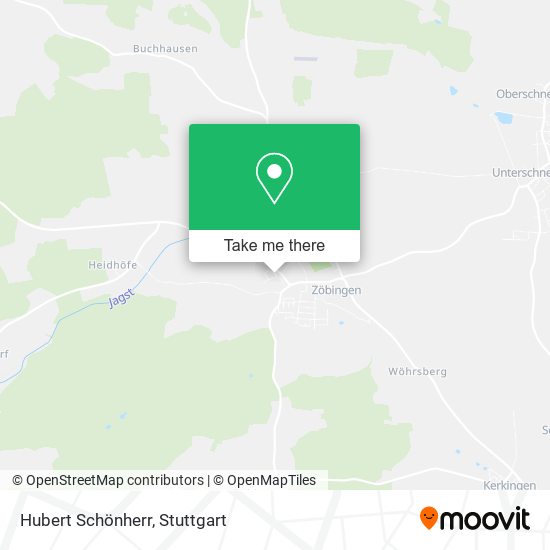 Hubert Schönherr map