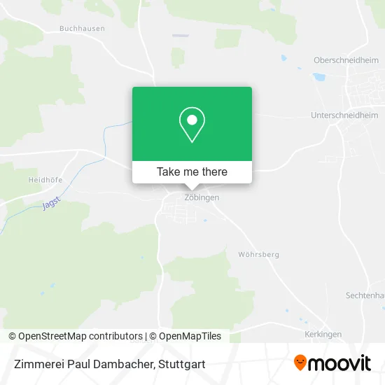 Карта Zimmerei Paul Dambacher