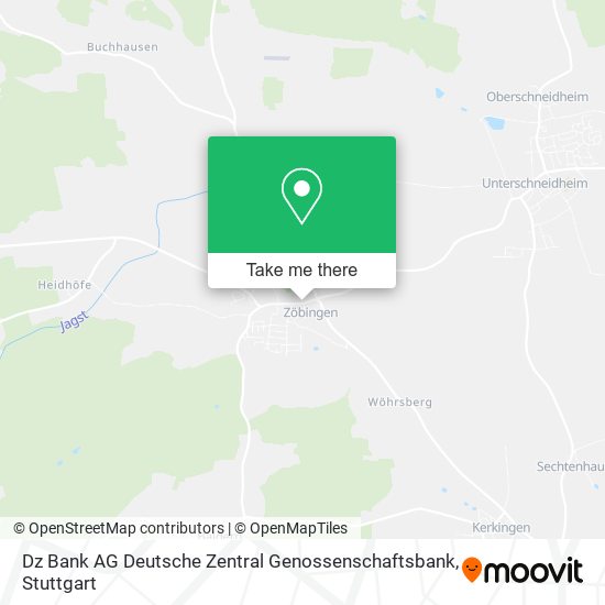 Dz Bank AG Deutsche Zentral Genossenschaftsbank map