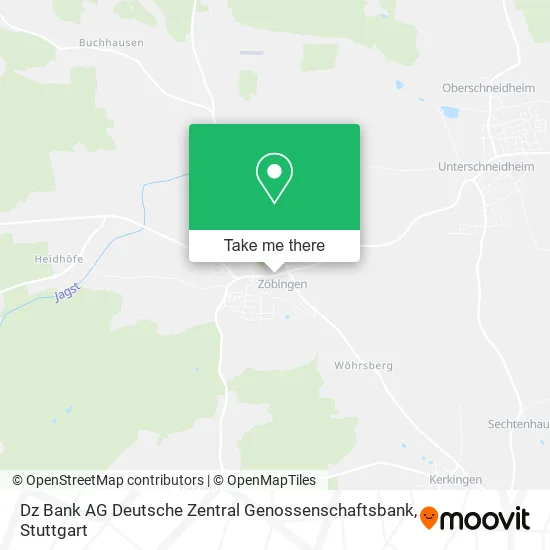 Карта Dz Bank AG Deutsche Zentral Genossenschaftsbank