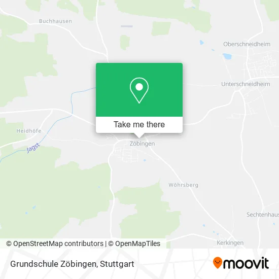 Карта Grundschule Zöbingen