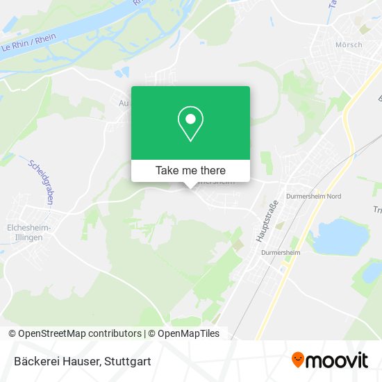 Bäckerei Hauser map