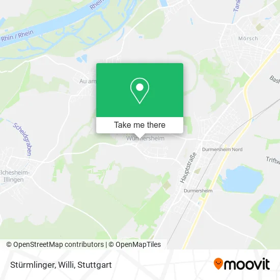 Карта Stürmlinger, Willi