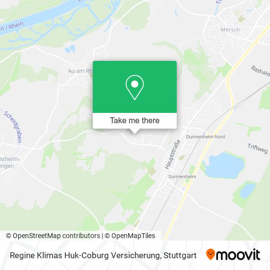 Regine Klimas Huk-Coburg Versicherung map