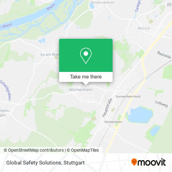 Global Safety Solutions map