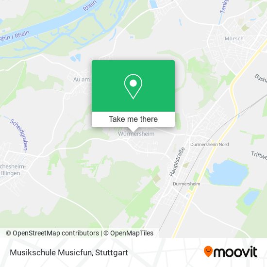 Musikschule Musicfun map