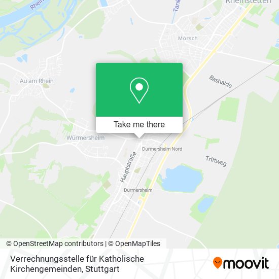 Verrechnungsstelle für Katholische Kirchengemeinden map