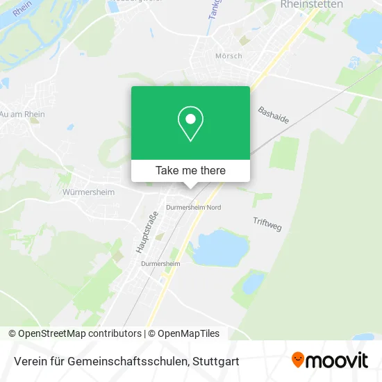 Карта Verein für Gemeinschaftsschulen
