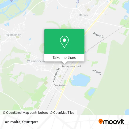 Карта Animalta