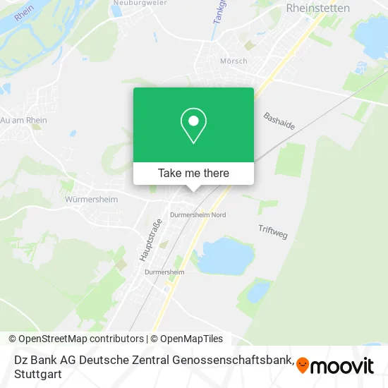 Карта Dz Bank AG Deutsche Zentral Genossenschaftsbank