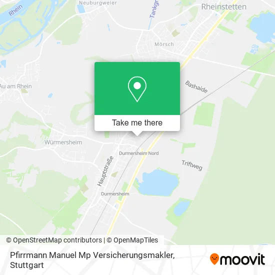Карта Pfirrmann Manuel Mp Versicherungsmakler