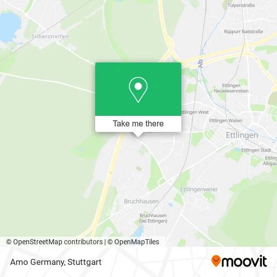Карта Amo Germany