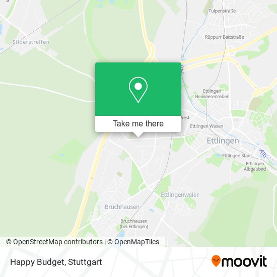 Happy Budget map