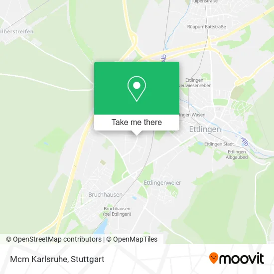 Карта Mcm Karlsruhe