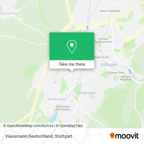 Карта Viessmann Deutschland