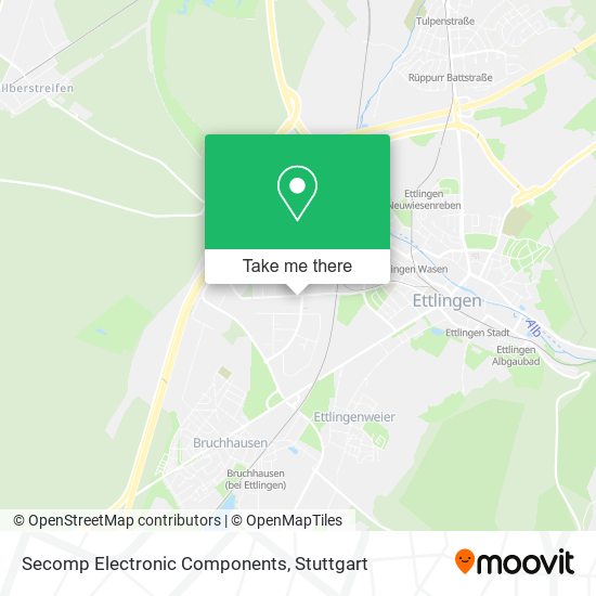 Secomp Electronic Components map