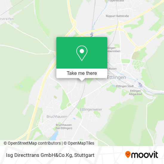 Isg Directtrans GmbH&Co.Kg map