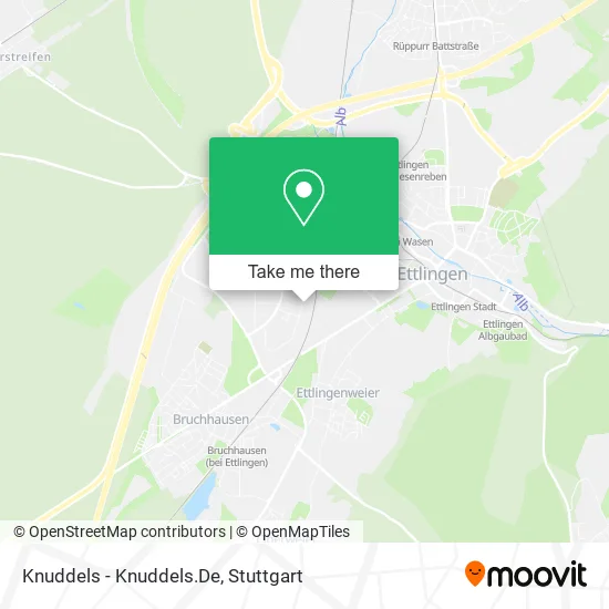 Карта Knuddels - Knuddels.De