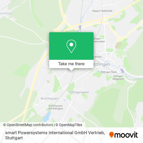 Карта smart Powersystems International GmbH Vertrieb