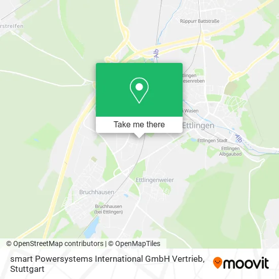 Карта smart Powersystems International GmbH Vertrieb