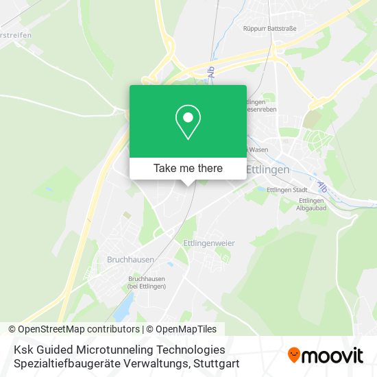 Карта Ksk Guided Microtunneling Technologies Spezialtiefbaugeräte Verwaltungs